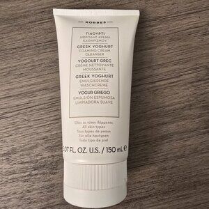 Korres Greek Yoghurt Foaming Cream Cleanser 5.07oz For All Skin Types NEW